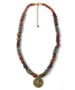 Handmade Om Pendant Necklace (India)
