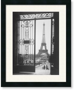 Gall The Eiffel Tower From The Trocadero, 1925 Framed Art Print