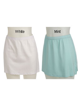 Tail Pull-on Tennis Skirt with Crystal Accents