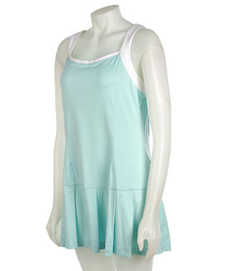 Tail Tennis Dress with Crystal Accents