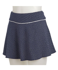Tail Pull-on Print Flounce Tennis Skirt
