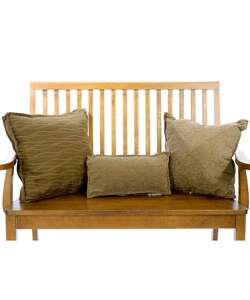 Ricci Khaki/ Green Luxury Jacquard Pillow Set