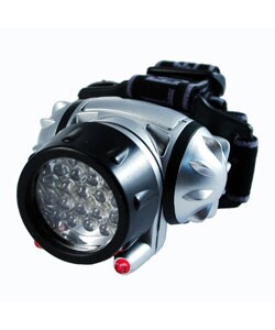 O.F. Bushranger 18 LED Headlamp with 2 Red LED Strobes