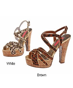 Betsey Johnson Axle Platform Sandals