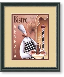 Jo Parry Bistro Venezia Framed Art Print
