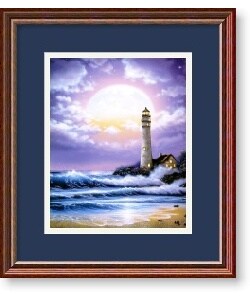 Steven Sundram Lighthouse 4 Framed Art Print