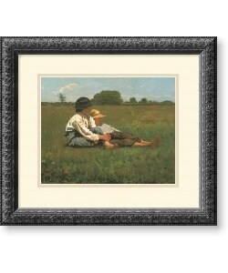 Winslow Homer Boys in a Pasture Framed Art Print