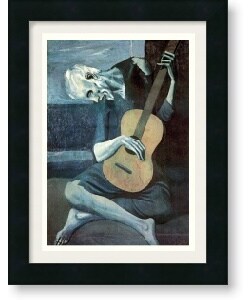 Pablo Picasso The Old Guitarist Framed Art Print