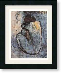 Pablo Picasso The Blue Nude, 1902 Framed Art Print