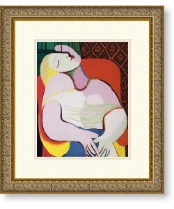 Pablo Picasso The Dream Framed Art Print