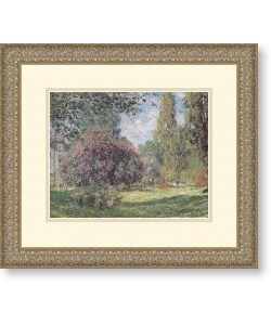 Monet 'Le Parc Monceau, Paris' Framed Art Print