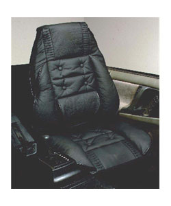 Euro Glove Black Universal Bucket Seat Cover