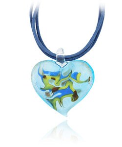 Blue Murano Glass Pendant