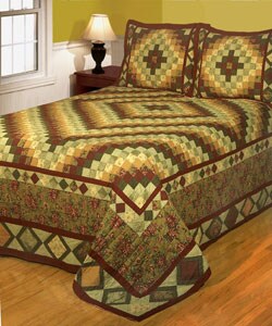 Alpine Cotton Patchwork Bedspread Set