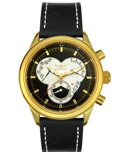 Invicta Men's Black Swiss Chronograph Watch
