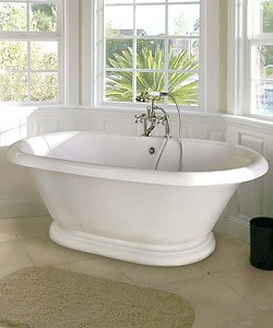 Heritage Specialty Pedestal Bathtub Package