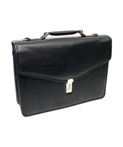 McKlein Triple Gusset Locking Laptop Briefcase