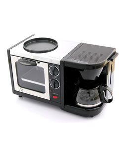 3-in-1 Toaster Oven/ Coffee Maker and Fry Pan