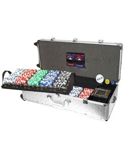 Hold'Em 1000-chip Poker Set with Case