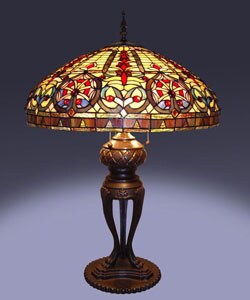 Tiffany-style Emperor Table Lamp