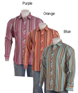 Coupe Men's Long-sleeve French-cuff Sport Shirt