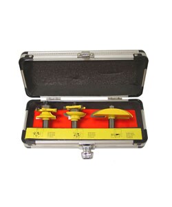 Grip 3-piece Door and Cabinet Router Bit Set