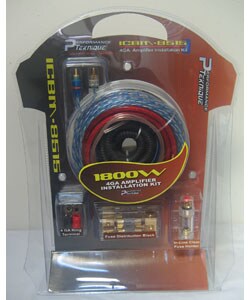 Performance Tecknique Tek 4GA Amp Installation Kit