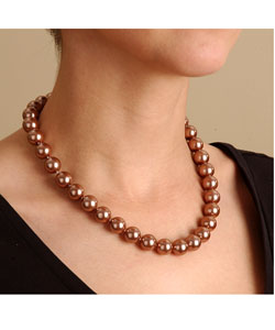 Mother of Shell Pearl Bead Necklace