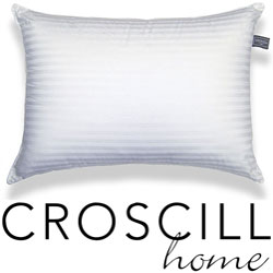 Croscill Cotton Stripe Bed Pillows (Case of 2)