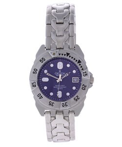 Croton Men's Violet Dial Steel Sport Watch