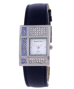 Manhattan by Croton Women's Crystal Fashion Watch