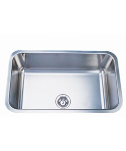 Elongated Stainless Steel Undermount Kitchen Sink