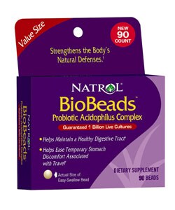 Natrol Acidophilus Probiotic Bio Beads Supplement (90-count)