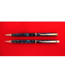 Parker Insignia Sea Green Pen & Pencil Set