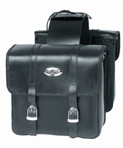 Tall Motorcycle Saddlebag