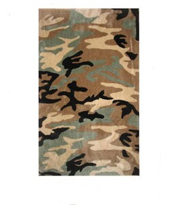 Camouflage Kids Rug (2'6 x 4')