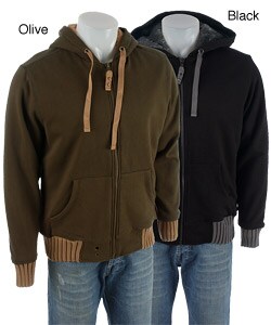 Coupe Men's Faux Fur-lined Hoodie