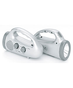 Premium Flashlight Radio with Siren (Case of 25)
