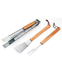 KitchenWorthy 3-piece Barbecue Tool Set (Case of 2)