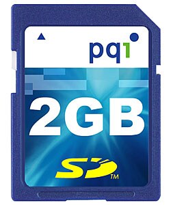 PQI 2GB Secure Digital Memory Card