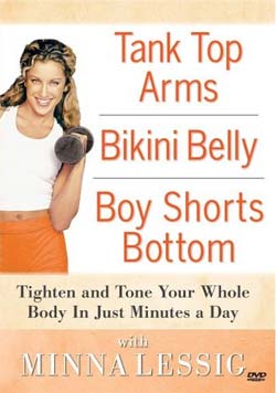 Tank Top Arms Bikini Belly Boy Shorts Bottom (DVD)