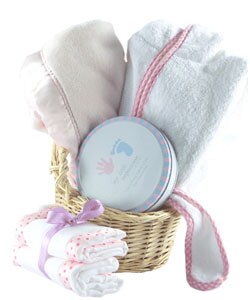 Baby Girl's Luxury Baby Gift Basket