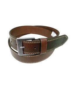 Sean John White Stitch Men's Belt