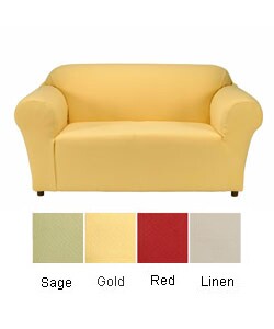 Diamond Stretch Loveseat Slipcover