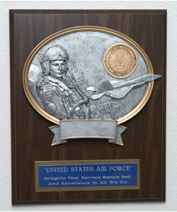 United States Air Force Tribute Plaque