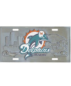 NFL Miami Dolphins Sports Plate
