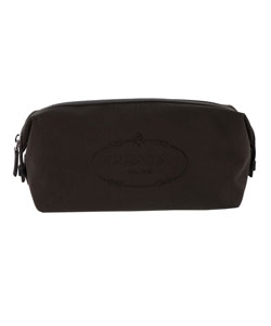 Prada Large Jacquard Toiletry Bag