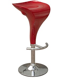 Lily Red Barstool