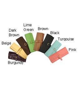 Leather Jewelry Roll