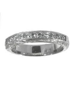 Tacori Platinum 3/5ct TDW Diamond Band